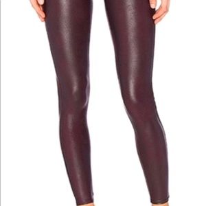 SPANX Faux Leather Leggings Size S/P